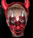 Devil Face Painting