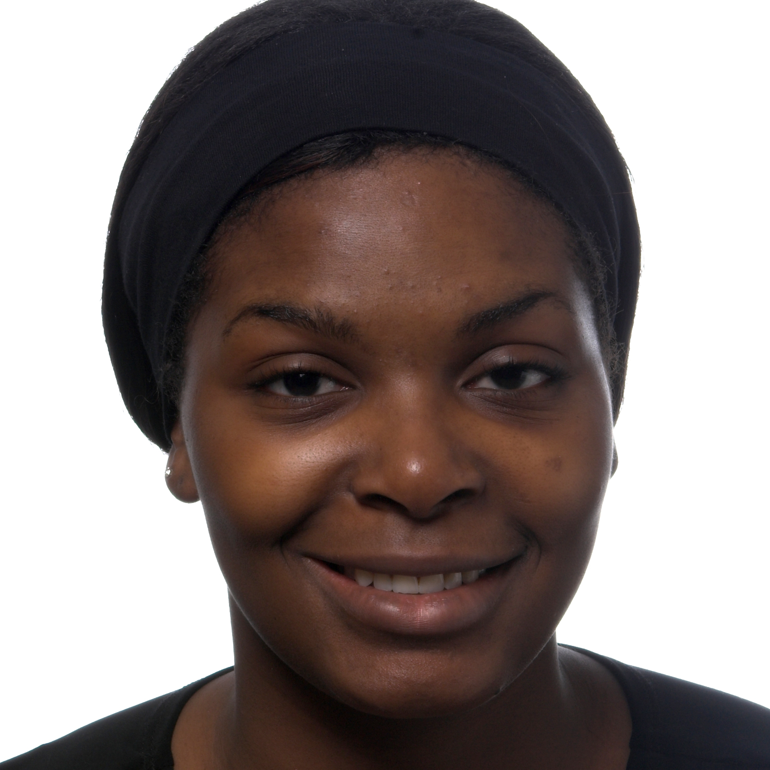 Professional Black Woman Viewing Gallery