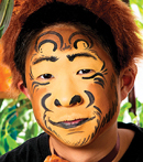 Monkey Face Painting