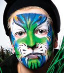 Tiger Face Painting