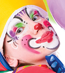 Clown Face Painting