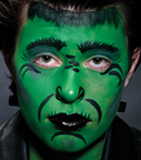 Frankenstein Face Painting