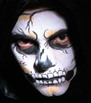 Skull Face Painting