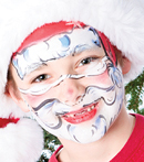 Santa Claus Face Painting