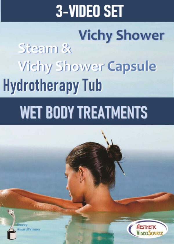 Wet Body Treatments 3-Video Set Esthetician Class B17D